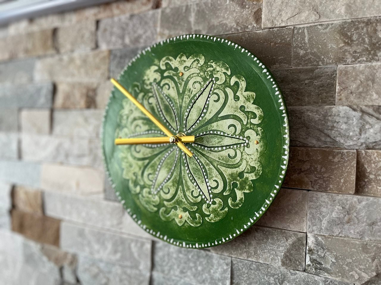 Ceas Handmade - Forest Bloom