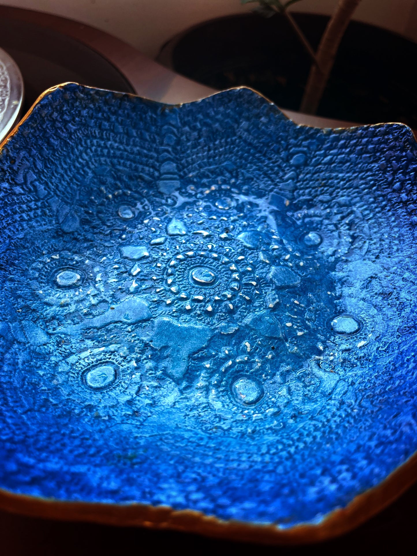 Platou Decorativ - Blue Mirage
