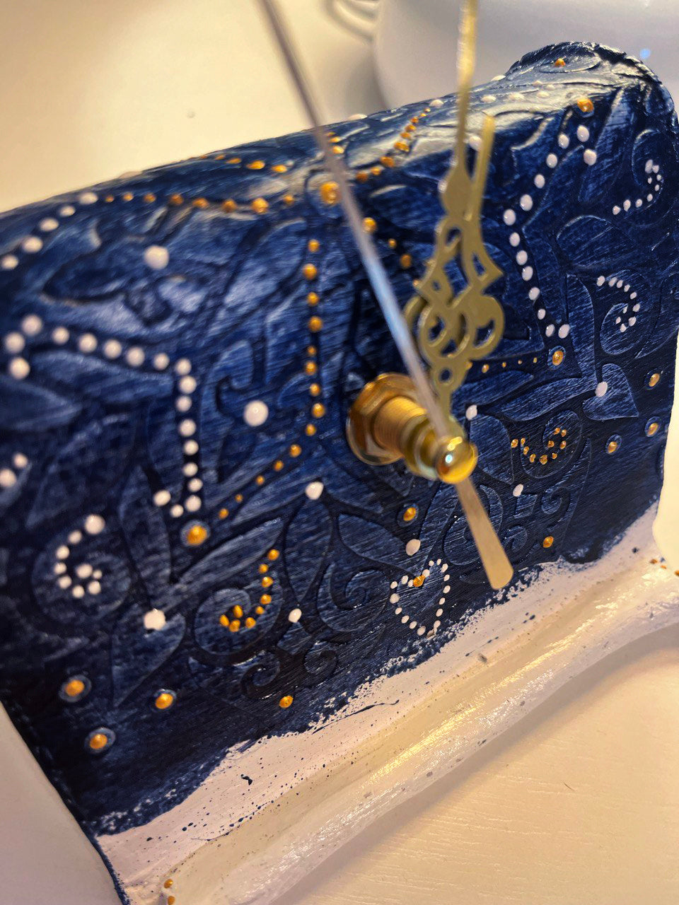 Ceas Handmade - Navy Blue