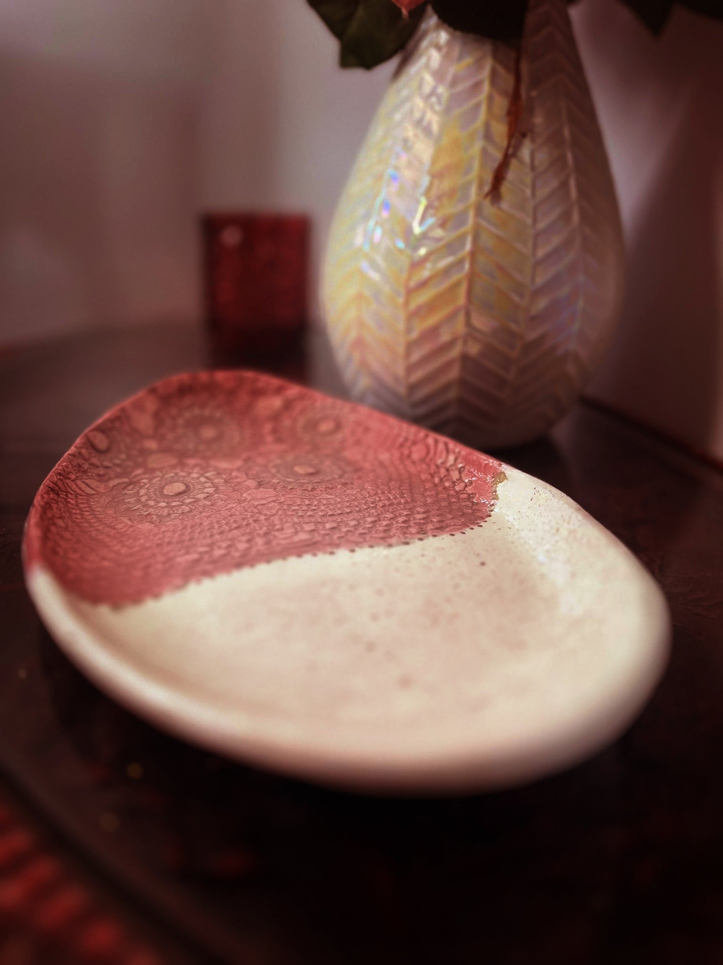 Platou Decorativ - Rose Dust