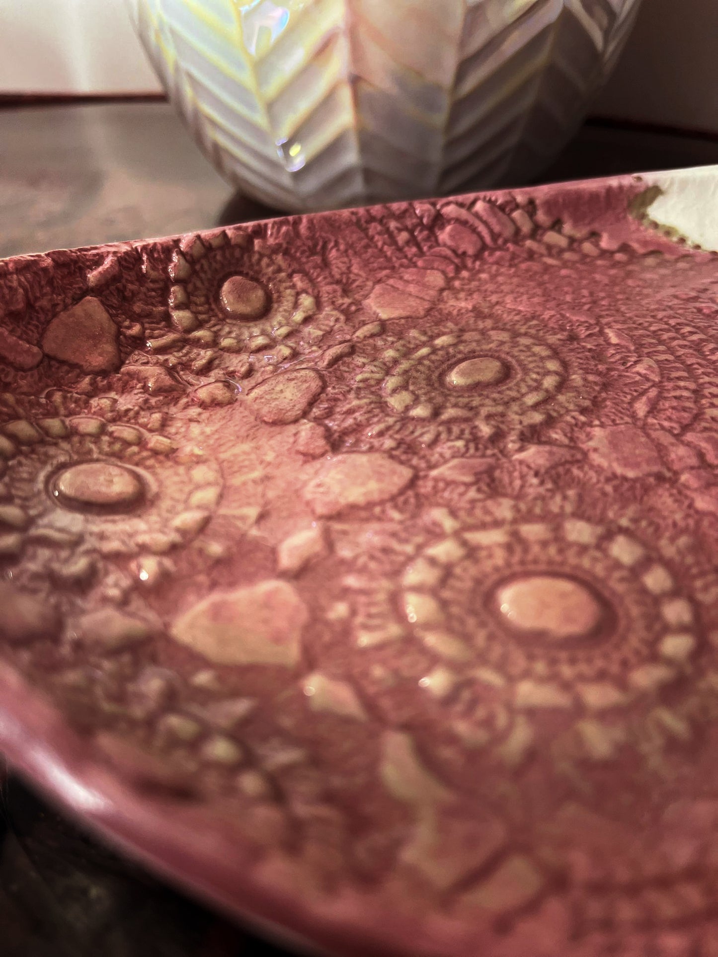 Platou Decorativ - Rose Dust